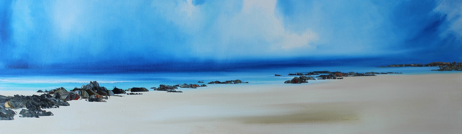 'Rocks across the Tide lIne ' by artist Rosanne Barr